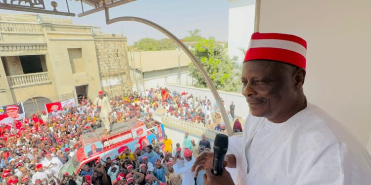 Mammoth Crowd As Supporters Storm Kwankwaso’s Kano Residence Amid Governor Yusuf's Defection to APC 1 NaijaChoice Mammoth Crowd As Supporters Storm Kwankwaso’s Kano Residence Amid Governor Yusuf’s Defection to APC