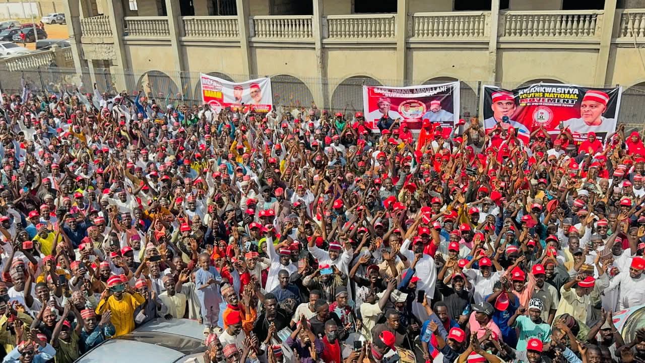 Mammoth Crowd As Supporters Storm Kwankwaso’s Kano Residence Amid Governor Yusuf's Defection to APC 2 NaijaChoice 19764232 supportersstormkwankwasoskanoresidence jpeg0646ab5740ee494a14419875eea2345e NaijaChoice