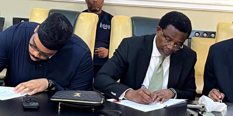 Gove Eno Signs MOU On Ibom Seaport With INTERAF Group 2 Weeks After Registration