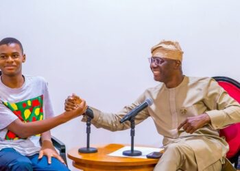 Sanwo-Olu Hosts 15-Year-Old Guinness World Record Holder, Kanyeyachukwu Okeke
