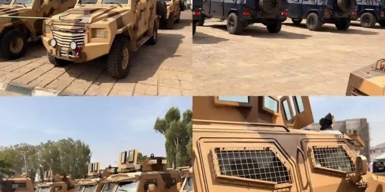 Zamfara Governor Commissions 25 Armoured Personnel Carriers, Drones