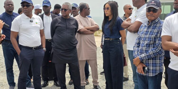 Bayo Ojulari Leads NNPC Executives On Visit To Dangote Refinery