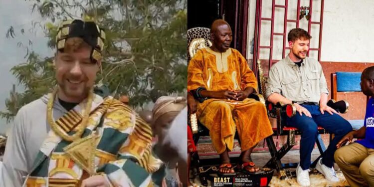 MrBeast Honoured As ‘Chief Of Development’ In Ghana After $1 Million Project 1 NaijaChoice MrBeast Honoured As ‘Chief Of Development’ In Ghana After $1 Million Project