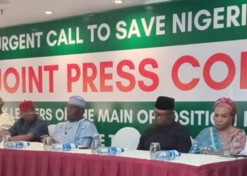 Electoral Act: Atiku, Obi, Amaechi, Others Hold Joint News Conference In Abuja