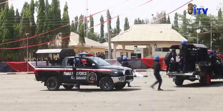 WATCH: NSCDC Vehicle Crushes Female Officer To Death During Show Of Force In Abuja 1 NaijaChoice WATCH: NSCDC Vehicle Crushes Female Officer To Death During Show Of Force In Abuja