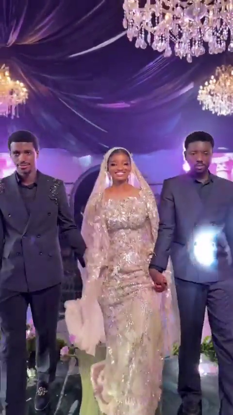 PHOTOS: Defence Minister Matawalle’s 10 Children Tie the Knot in Historic Same-Day Wedding Extravaganza in Abuja