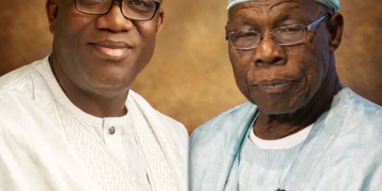 Fayemi Congratulates Obasanjo On 89th Birthday 1 NaijaChoice Fayemi Congratulates Obasanjo On 89th Birthday
