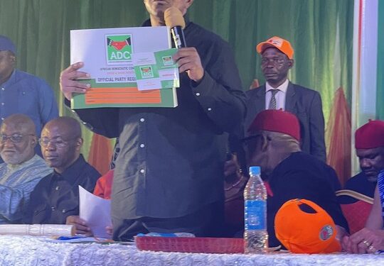 Mr. Peter Obi Officially Picks Up ADC Membership Card, Vows to Challenge Electoral Act 2026