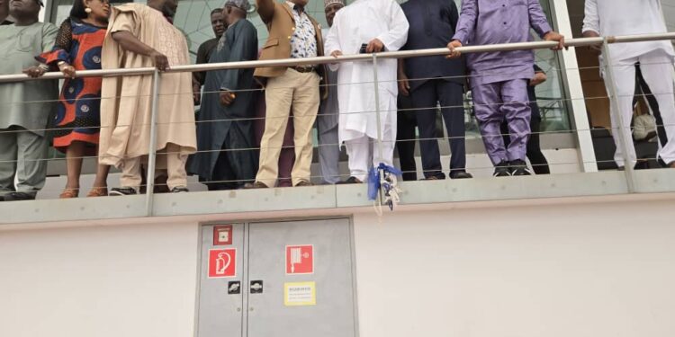 PDP Inspects Velodrome for 2026 National Convention 1 NaijaChoice PDP Inspects Velodrome for 2026 National Convention