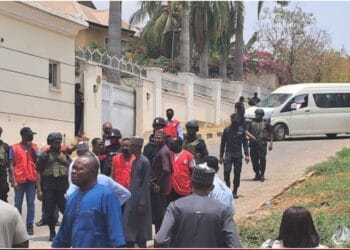 EFCC Operatives Take Over Malami’s Abuja Residence, Block Access To Street