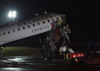 2 Pilots Dead As Air Canada Jet Collides With Ground Vehicle At New York Airport
