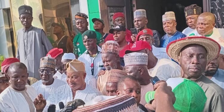 Tajudeen Baruwa Takes Over NURTW Secretariat, Unseats MC Oluomo