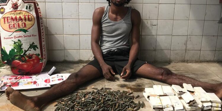 DSS Arrests Gunrunner In Cross River, Recovers 832 Rounds Of Live Ammunition