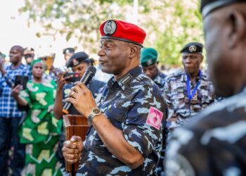 IGP Disu Visits Maiduguri, Meets Bomb Blast Victims