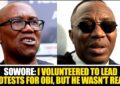 I Was Ready To Lead Protests For Peter Obi In 2023, But – Sowore