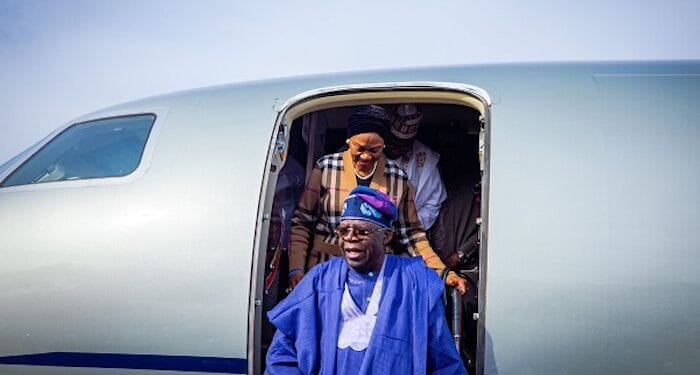 Tinubu Returns to Lagos After UK State Visit