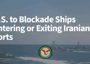 Blockade Of All Ships Entering And Leaving Iranian Ports Begin Today – US Navy