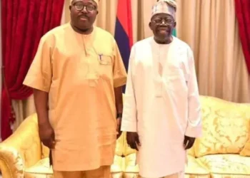 Oyo APC Gov Aspirant, Sharafadeen Alli Visits Tinubu In Lagos