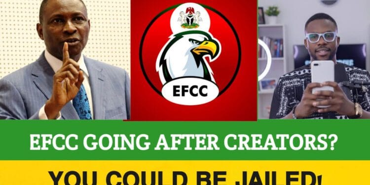 EFCC Warns Nigerian Content Creators on Impersonation