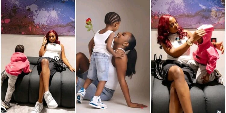 Mohbad’s Son Liam Turns 3, Omowunmi Celebrates (Photos)