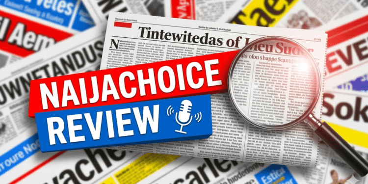 NaijaChoice Newspaper: This Week in Review (March 31 – April 4, 2026)