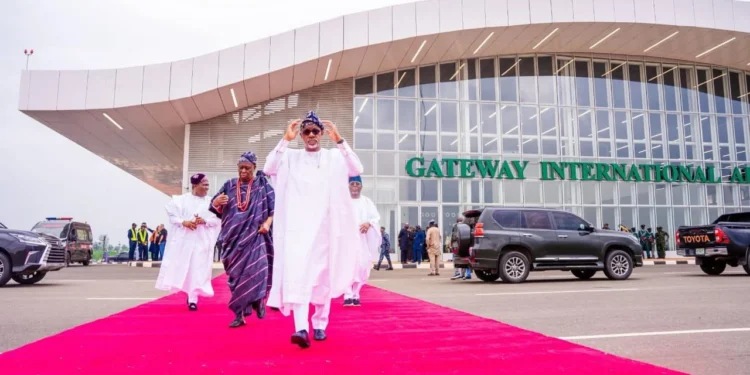 Tinubu to Commission Ogun State Gateway International Airport on Saturday
