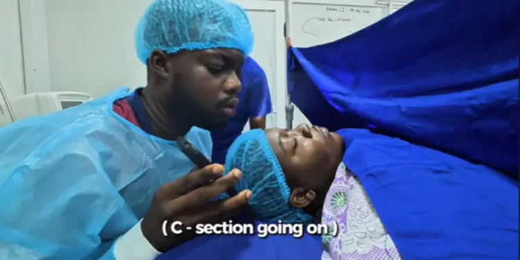 Cute Abiola Shares Wife’s Delivery Surgery Sparks Outrage