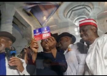Peter Obi And Kwankwaso Formally Join NDC