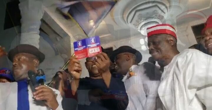 Peter Obi And Kwankwaso Formally Join NDC
