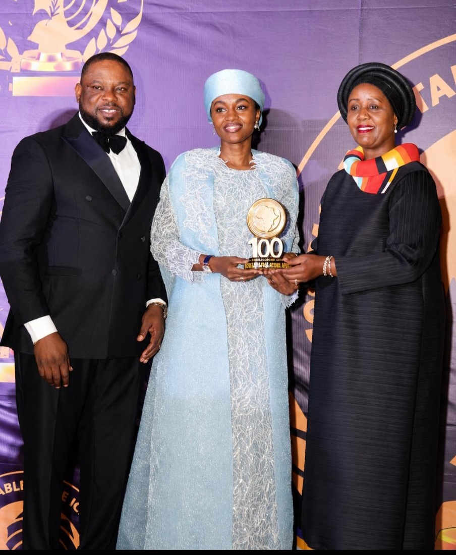 Buhari’s Daughter Dedicates 100 Most Notable Peace Icons Honour To Late Father (Pics)