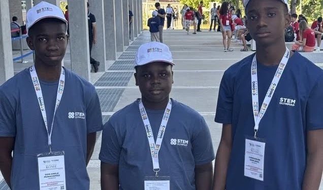 Three Nigerian Students Win Gold At International STEM Olympiad In Rome (Photos) 1 NaijaChoice Three Nigerian Students Win Gold At International STEM Olympiad In Rome (Photos)