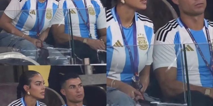Ronaldo Sparks Debate with Viral Argentina Jersey Image Alongside Georgina 1 NaijaChoice Ronaldo Sparks Debate with Viral Argentina Jersey Image Alongside Georgina