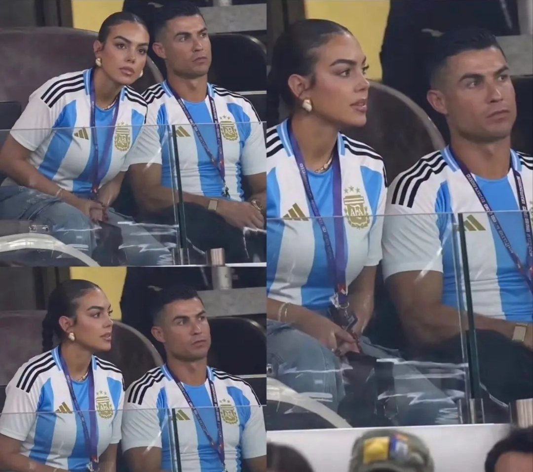 Ronaldo Sparks Debate with Viral Argentina Jersey Image Alongside Georgina
