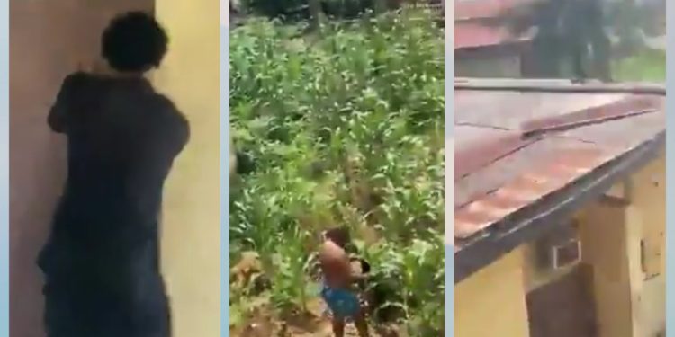 Sex With Student: UNIZIK Lecturer Jumps Through The Window In Boxers (VIDEO) 1 NaijaChoice Sex With Student: UNIZIK Lecturer Jumps Through The Window In Boxers (VIDEO)