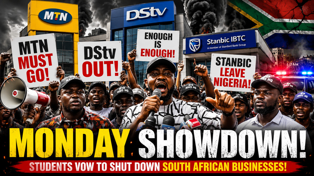 We Will Shut Down MTN, Dstv & Stanbic – University Students President