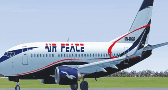 Airport Truck Crashes Into Parked Air Peace Plane In Lagos 1 NaijaChoice Airport Truck Crashes Into Parked Air Peace Plane In Lagos